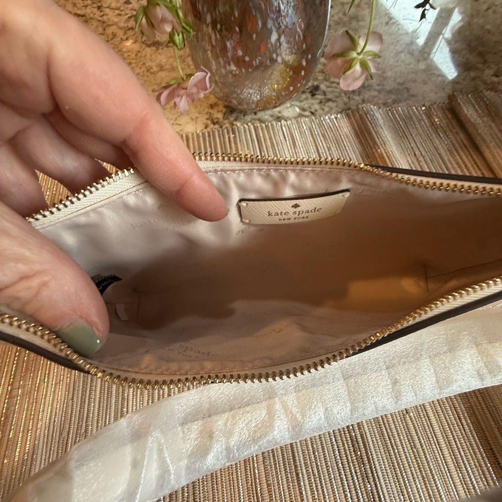 NEW kate spade new york Leather Sadie Crossbody In Meringue #KE594 - Picture 15 of 15